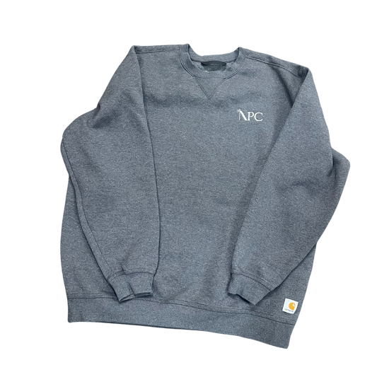 NPC Carhartt Midweight Crewneck Sweatshirt | Gray