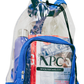 NPC Clear Drawstring Backpack