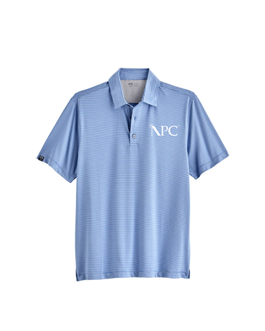 NPC Storm Creek Optimist II Microstripe Polo - Men's