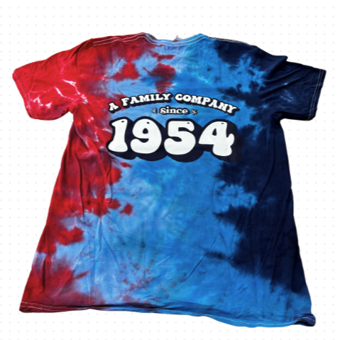 NPC A Family Company Since 1954 Tie Dye T-Shirt | USA