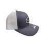 NPC Classic Trucker Patch Hat | Gray Charcoal & White