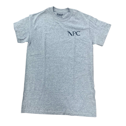 NPC Classic & Simple Logo T-Shirt | Gray