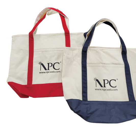 NPC Large Canvas Tote Bag