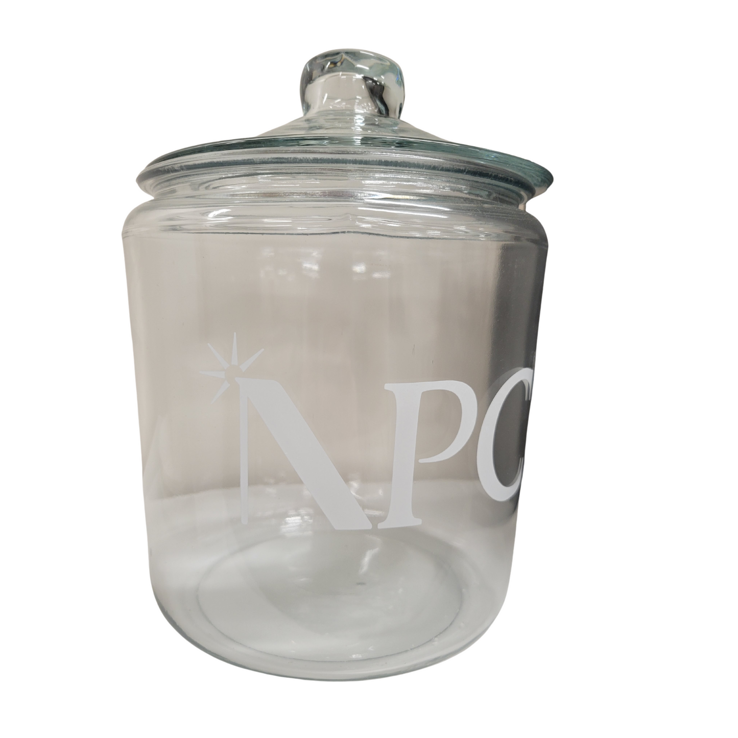 NPC Large Glass Canister