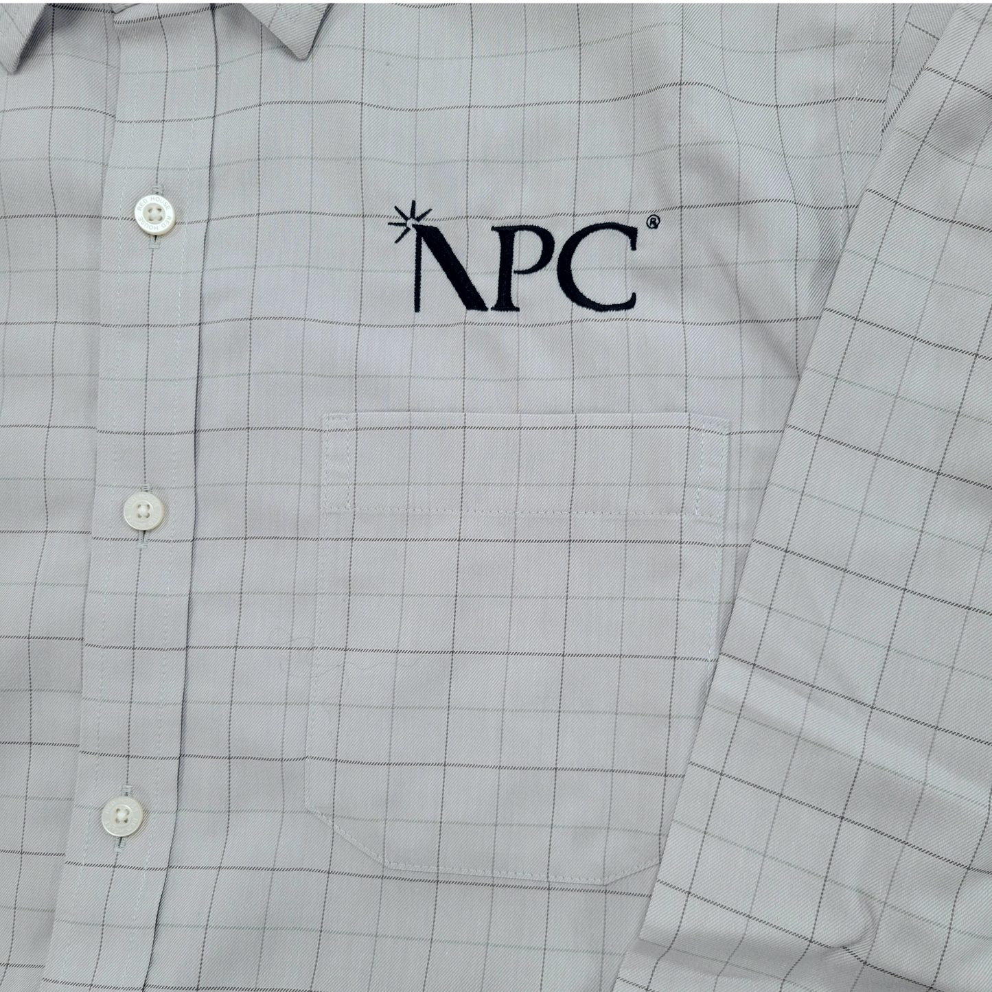 NPC Mens Non-Iron Dress Shirt